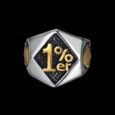 1%ER SKULL RING