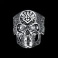 MASONIC SKULL RING