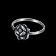 ROSE STONE KNUCKLE RING