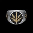 MARY JANE RING GOLD LEAF