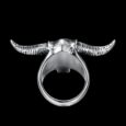LONGHORN SKULL RING