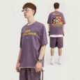 Ikai™ Front Letter Print T-Shirt