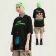 Ikai™ Front Letter Print T-Shirt