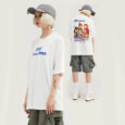 Ikai™ Front Letter Print T-Shirt