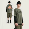 Ikai™ Front Letter Print T-Shirt