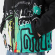 Ikai™ Graffiti Print Parka Jacket