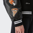 Ikai™ Leather Sleeve Varsity Jacket