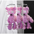 Ikai™ Reflective Bear Print T-Shirt