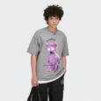 Ikai™ Reflective Bear Print T-Shirt