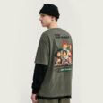 Ikai™ Front Letter Print T-Shirt
