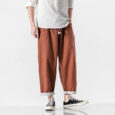 Ikai™ Elastic Waist Solid Joggers