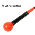 Golf Flex Rod Swing Trainer (Orange 48 Inch)