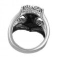 925 Sterling Silver Biker-style Thor’s Hammer Viking Ring