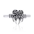 925 Sterling Silver Ladies Veles Ring