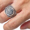 925 Sterling Silver Veles Signet Ring