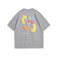 Ikai™ Colorful Foaming Print T-Shirt