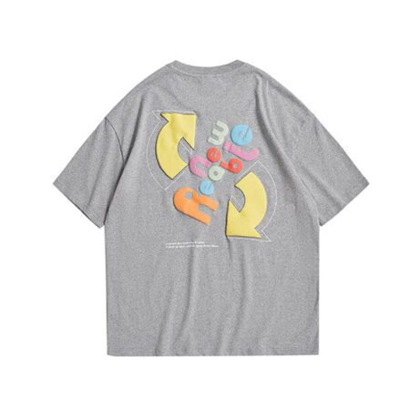 ColorfulFoamingPrintT-Shirt_1