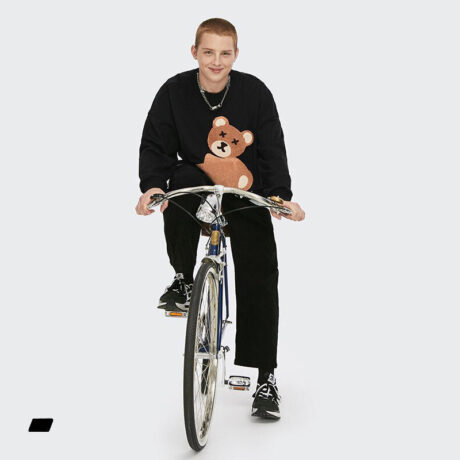 EMBROIDEREDBEARSWEATSHIRT