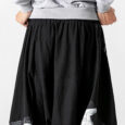 Ikai™ Crane Print Wide Leg Trousers
