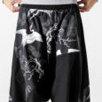 Ikai™ Crane Print Wide Leg Trousers