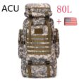 80L/100L Military Tactical Backpack