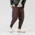 Ikai™ Embroidered Linen Harem Pants