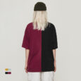 Ikai™ Letter Print Patchwork T-Shirt