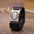 Leather Viking Tree of Life / Yggdrasil Arm Cuff