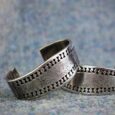Small Pewter Viking Cuff Bracelet – Handcrafted in the UK
