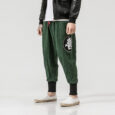Ikai™ Embroidered Linen Harem Pants