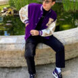 Bone Varsity Jacket