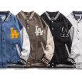LA Denim Varsity Jacket