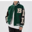 Bone Varsity Jacket