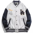 LA Denim Varsity Jacket