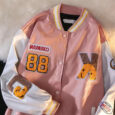 Leather Varsity Jacket