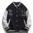 LA Denim Varsity Jacket