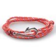 Light Grey Patterned Hook Bracelet (Silver)