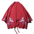 Ikai™ Embroidered Crane Robe