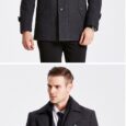 Black Keel Trench Coat