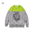 Ikai™ Globe Print Sweatshirt