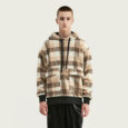 Ikai™ Checkered Fleece Hoodie