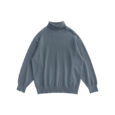 Ikai™ Turtle-Neck Solid Sweatshirt