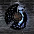 Golf Swing LED Vinyl Clock (With LED)