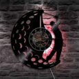 Golf Swing LED Vinyl Clock (With LED)