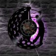 Golf Swing LED Vinyl Clock (With LED)