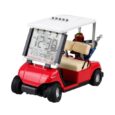 Golf Alarm Clock Golf Cart (Red)