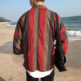 Ikai™ Japanese Striped Robe