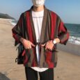 Ikai™ Japanese Striped Robe