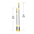 Golf Flex Rod Swing Trainer (Gold 40 Inch)