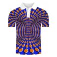 Golf Cooltech Optical Illusion (Peacock)